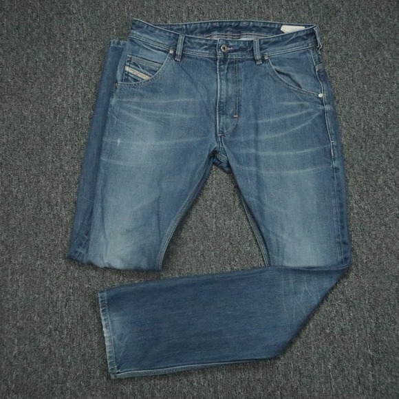 Diesel Other - Diesel Jeans Mens 31x32 Blue Krooley Slim Carrot 5 Pocket‎ Whiskered